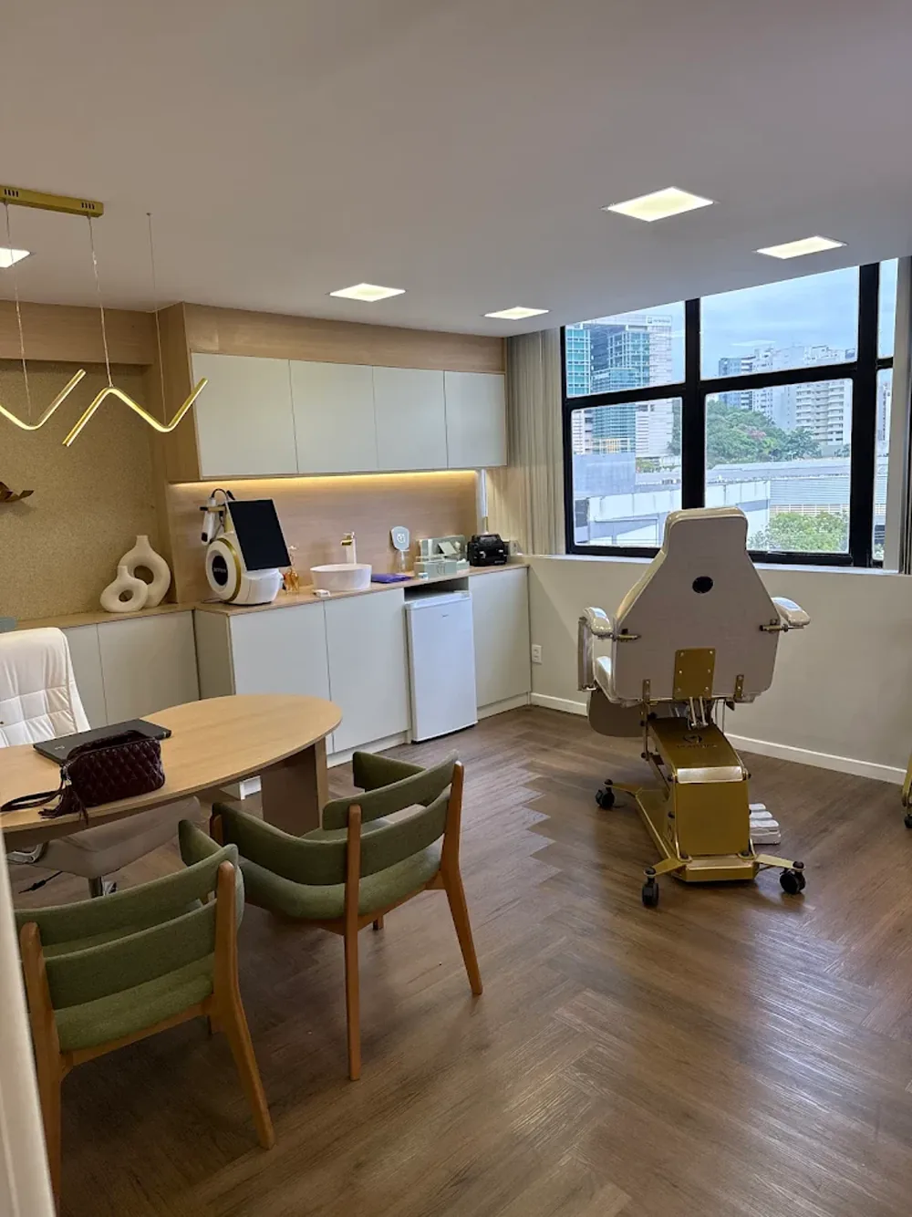 Foto da sala de atendimento da Unidade Vitória